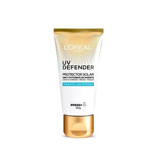 Crema Facial Loreal Uv Defender Hidratacion Intensa Spf 50 X 40 Gr