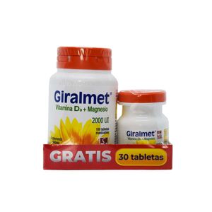 Giralmet 2000 Ui X 100 Tabl Gratis X 30 Tabl