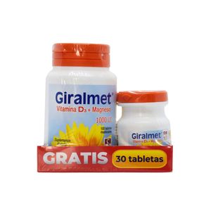 Giralmet 1000 Ui X 100 Tabl Gratis X 30 Tabl