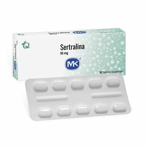 Sertralina 50 Mg X 30 Tabl