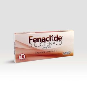 Fenaclide Diclofenaco 75 Mg X 10 Amp