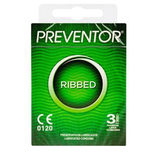 Condones Preventor Ribbed X 3 Und