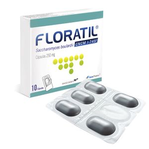 Floratil Saccharomyces Boulardii 250 Mg X 10 Caps