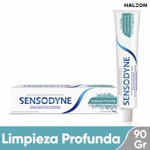 Crema Dental Sensodyne Limpieza Profunda X 90 Gr