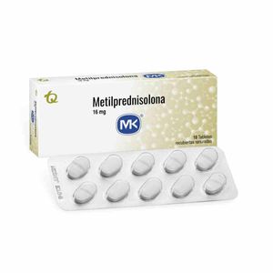 Metilprednisolona 16 Mg X 10 Tabl