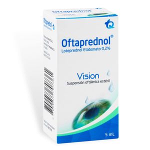 Oftaprednol Loteprednol 0.2% Oftalmico X 5 Ml