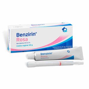 Benzirin Rosa Bencidamina Hci 0.5% Crema Vaginal X 30 Gr