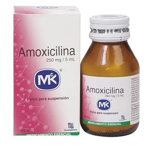 Amoxicilina 250 Mg/5 Ml X 45 Ml