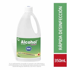 Alcohol Antiseptico Frasco X 350 Ml Mk
