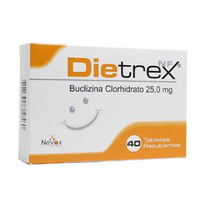 Dietrex Buclizina 25 Mg X 40 Tabl