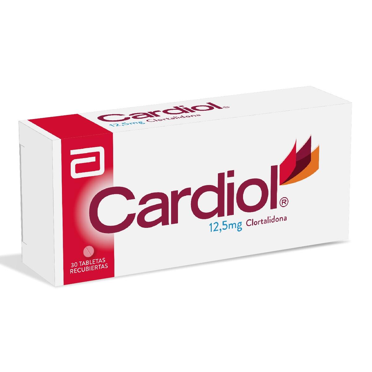 CARDIOL 25 MG CAJA X 30 TABL