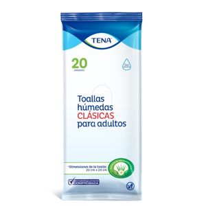 Toallas Humedas Tena Clasica X 20 Und