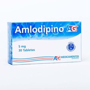 Amlodipino 5 Mg X 30 Tabl