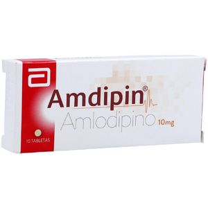 Amdipin Amlodipino 10 Mg X 10 Tabl