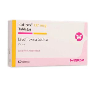 Eutirox Levotiroxina 137 Mcg X 50 Tabl