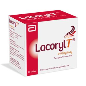 Lacoryl-t Pygnogenol/troxerutina 0.02/0.4 G X 20 Sobres
