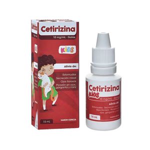 Cetirizina 10 Mg/ml Gotas X 15 Ml