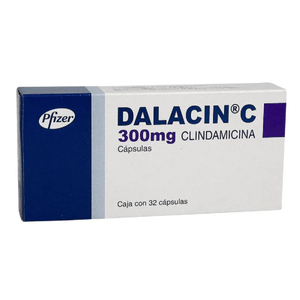 Dalacin C Clindamicina 300 Mg X 32 Cap