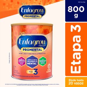 Alimento Lacteo Enfagrow Premium Promental 3 X 800 Gr