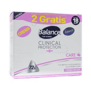 Desodorante Balance Crema Women Clinical Pague 16 Lleve 18 Sobres
