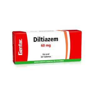 Diltiazem 60 Mg X 20 Tabl