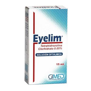 Eyelim Tetrahidrozolina Solucion Oftalmica X 15 Ml