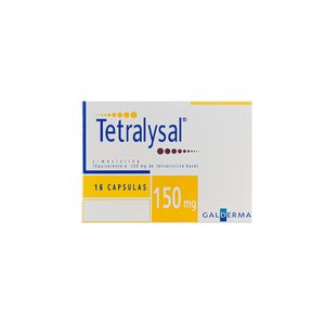 Tetralysal Tetraciclina 150 Mg X 16 Cap