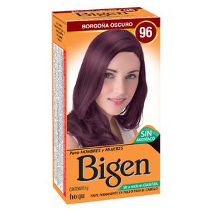 Tinte Bigen Matices Kit 96 Borgona Oscuro