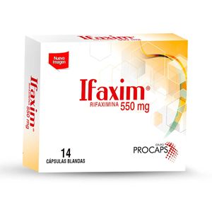 Ifaxim Rifaximina 550 Mg X 14 Cap