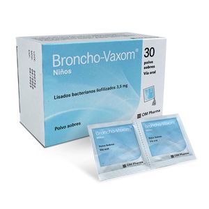 Broncho Vaxom 3.5 Mg Ninos  X 30 Sobres