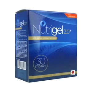 Nutrigel Naranja Colageno Hidrolizado X 30 Sobres