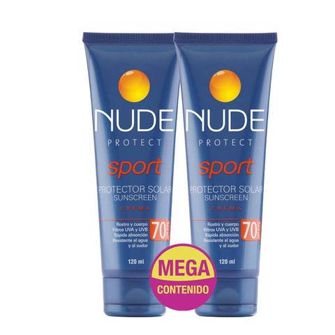 PROTECTOR SOLAR NUDE SPF 50 CARA Y CUERPO