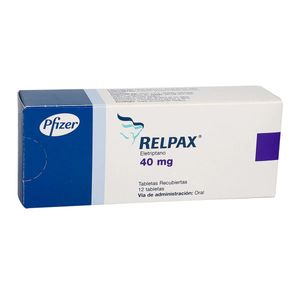 Relpax Eletriptan 40 Mg X 12 Tabl