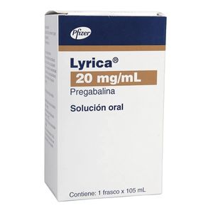 Lyrica Pregabalina Solucion Oral X 105 Ml