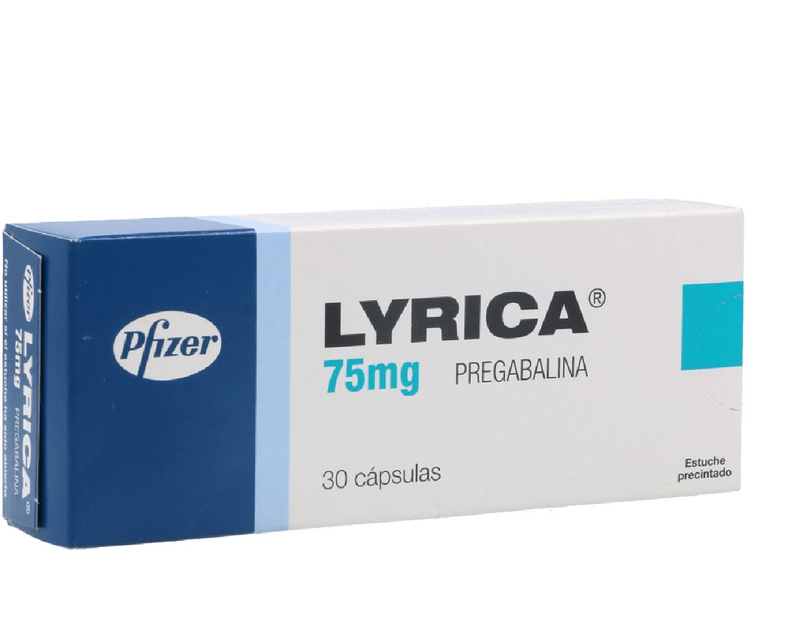 LYRICA 75 MG CAJA X 30 CAP