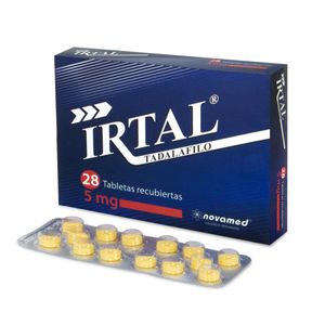Irtal Tadalafilo 5 Mg X 28 Tabl