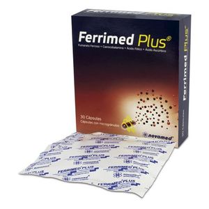 Ferrimed Plus Acido Ascorbico/acido Folico/fumarato Ferroso 100/2/330 Mg X 30 Cap