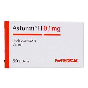 Astonin H Fludrocortisona 0.1 Mg X 50 Tabl