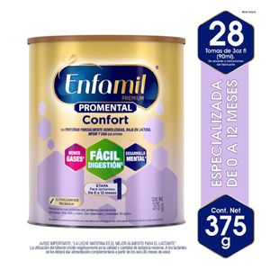 Formula Infantil Enfamil Premium Promental Confort Etapa 1 X 375 Gr.