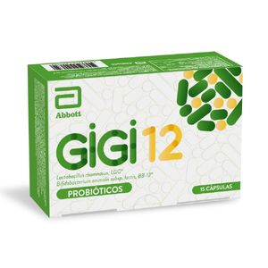 Gigi 12 Lactobacillus/bifidobacterium X 15 Caps