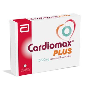 Cardiomax Plus Ezetimiba/rosuvastatina 10/20 Mg X 14 Tabl