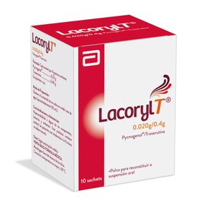 Lacoryl-t Pygnogenol/troxerutina 0.02/0.4 G X 10 Sobres
