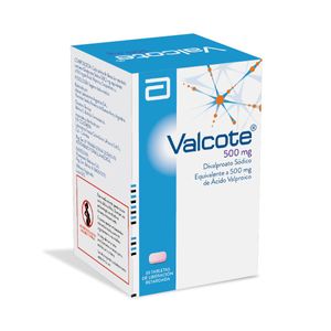 Valcote Acido Valproico 500 Mg X 30 Tabl