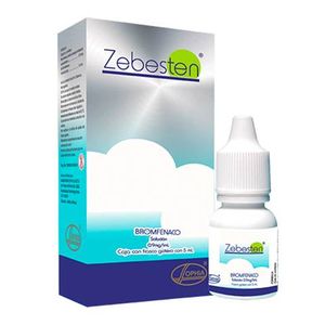 Zebesten Bromfenaco 0.9 Mg/ml Oftalmico X 5 Ml