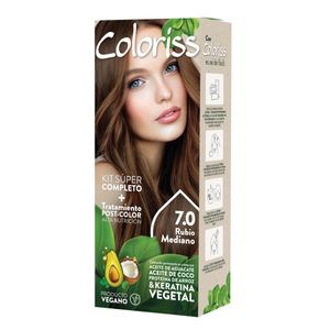 Tinte Coloriss Kit 7.0 Rubio Mediano