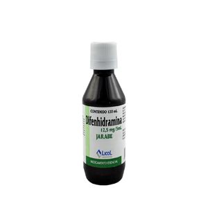 Difenhidramina 12.5 Mg Jarabe X 120 Ml