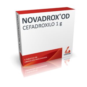 Novadrox Od Cefadroxilo 1000 Mg X 5 Tabl