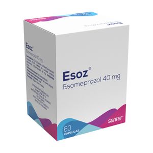 Esoz Esomeprazol 40 Mg X 60 Cap