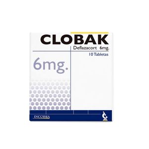 Clobak Deflazacort 6 Mg X 10 Tabl