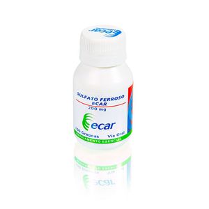 Sulfato Ferroso 200 Mg X 100 Tabl